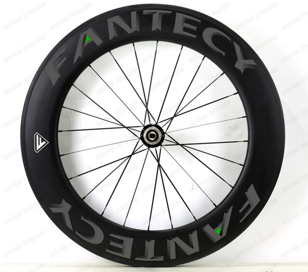 FANTECY!700C 88mm depth road bike Full carbon wheels 25mm width Clincher/Tubular road bicycle carbon wheelset with Powerway R36 hub