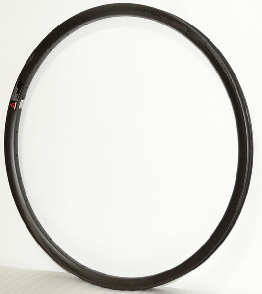 Free shipping 27.5er Hookless carbon wheels UD matte Mountain Bike 27.5er MTB carbon rims 35mm width 25mm depth 32 holes