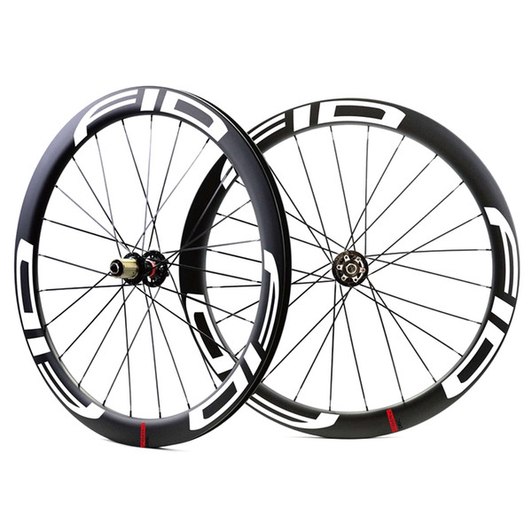 700C 25mm width Disc Brake 6 Bolt Hubs 50mm asymmetric centerlock Clincher Carbon Bicycle CX Wheels