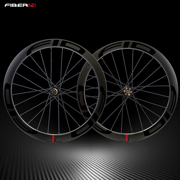 FID Carbon Disc 700C 50mm Clincher Carbon Wheelset Wheels Road Cyclocross Bike Bicycle Disc brake Hubs Wheels