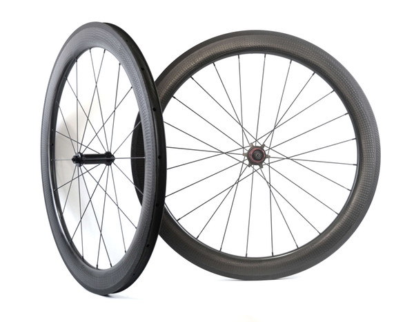 NEW Model! Golf surface carbon wheels 58mm depth 25mm width rims Dimple surface 404 carbon wheelset with Chosen 1586/7187 hub