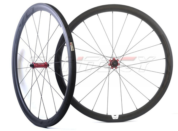 EVO 700C road bicycle wheelset 38mm depth 25mm width Clincher/Tubular with UD matte finishing carbon wheelset with Pillar 1432/1423 spoke