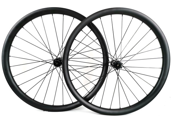 29er tubeless mountain bike carbon wheels 40mm width 30mm depth MTB DH carbon wheelset with DT hub