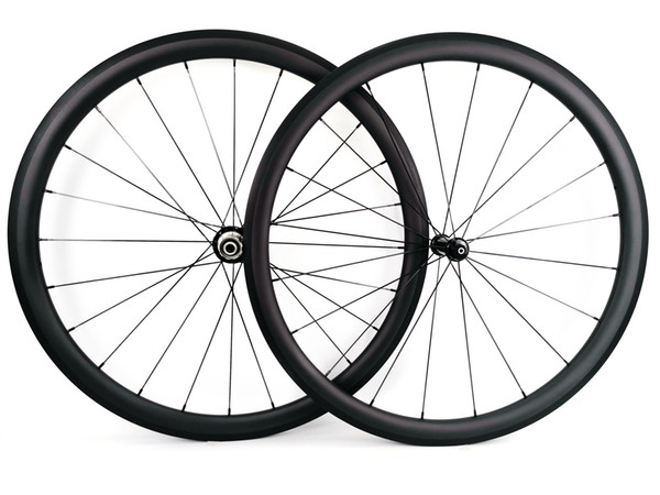 Sprint super light Climbing carbon wheels 38mm depth 25mm width clincher/Tubular Road bike carbon wheelset UD matte finish