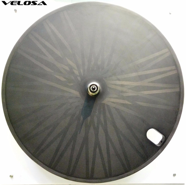 Full carbon bike disc wheel,clincher/tubular disc wheels for Track bike/Triathlon bike/ Time Trial bike carbon disc wheel,free shipping