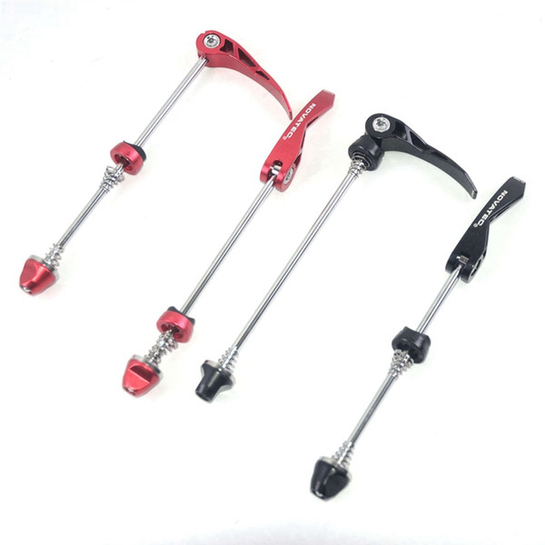 Velosa Novatec alloy QR,1 Pair Bicycle Skewers Ultralight Quick Release for MTB and Road Bike