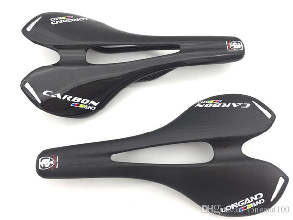 2018 LONGAND 3K Full Carbon Fiber Road Bike Bicycle Saddle Seat Mountain Bike Carbon Saddle MTB Bicycle Parts