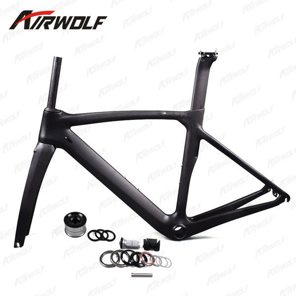 Airwolf carbon bike frame BB386 matte or glossy finish Chinese carbon frames 1-1/8