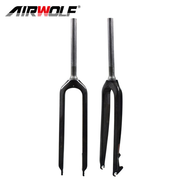 Airwolf tapered tube 29ER carbon fork,top quality and cheap price carbon mtb fork,3K weave matte or glossy carbon mountain fork