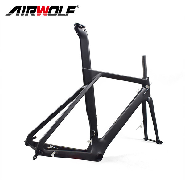 2018 Newest carbon disc frame with max 700*32C tires,T1000 UD 142*12mm and 100*12mm thru axle carbon bike disc frame