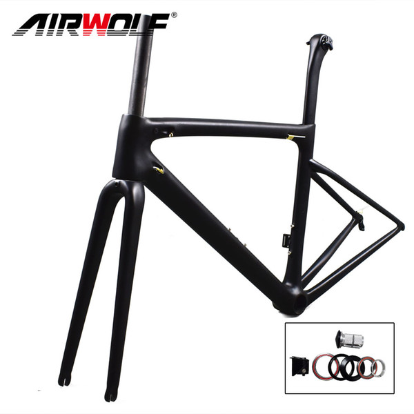 2018 Airwolf carbon bike frame super light only 787g carbon road bike frame UD black weave carbon frames