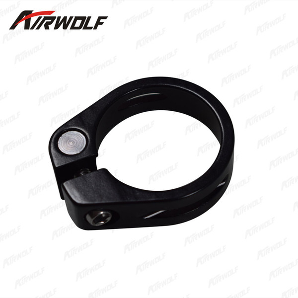 China factory bike parts seat post clamp 31.8mm/34.9mm seat clamp fit for mountain bike/ road bike clip bicycle saddle clamp