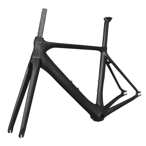 2019 new full carbon track frame Carbon Track Bike Frameset with Fork seatpost road carbon frames fixed gear bike frameset