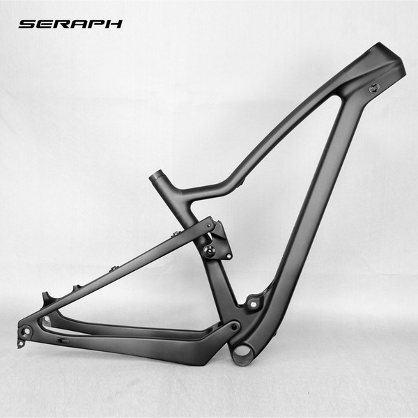 27.5er plus Full suspension MTB frame,Boost Bikes Carbon Frame,650b Full Carbon MTB bicycle Frame accept customized frame