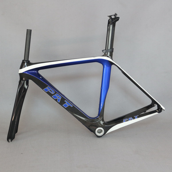 OEM brand in clearance carbon aero design road bike frame FM288 with paint, large size 61cm, factory fameset for sale