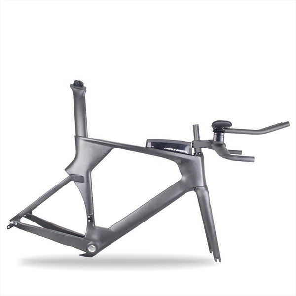 High quality Full Carbon fiber Time Trial Bicycle Frame,Warranty 2 Years Carbon TT Bike frame fork seat post and handle bar