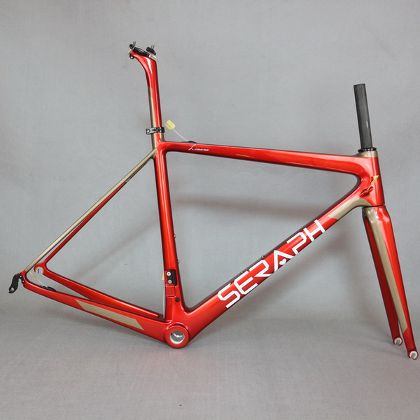 Tantan factory T1000 light weight carbon frames road bike SERAPH paint FM686 bicycle frameset with SGS tested