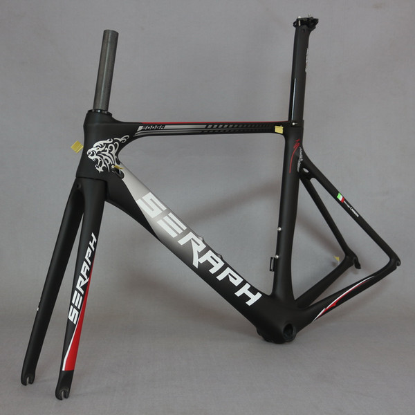 SERAPH BRAND , factory sale , road carbon frame wtih BB86 bottom bracket . OEM facotry production carbon racing bike frame