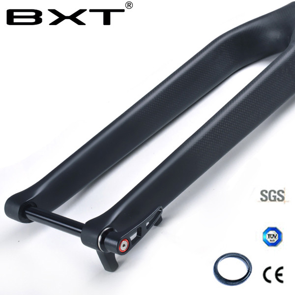 2017 Carbon UD/3K Matt/Glossy 29 MTB Fork for Mountain Bike Fork MTB 29er Carbon Tapered Thru Axle 15mm