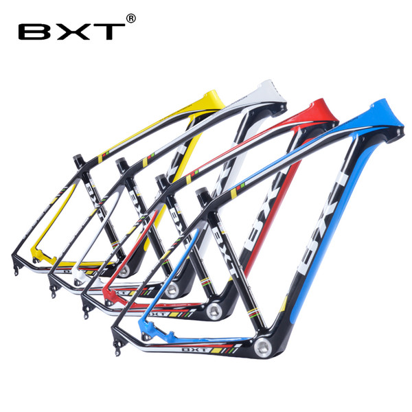 2018 brand new BXT mtb carbon frame 29er 3k mountain bikes frame 17.5'' 19'' bicicletas mountain bike 29 ems free shipping