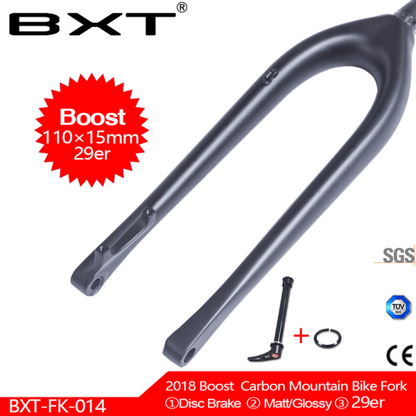 Free shipping BXT Newest 29er/29 inch Mountain bike full carbon fibre bicycle disc brake hard front fork MTB 26er 29er light