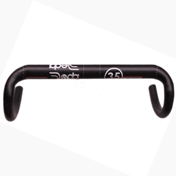 DEDA Carbon Road Handlebar EDA 35MM element bike bent bar carbon road bicycle parts handlebar 400 420 440mm matte USA style