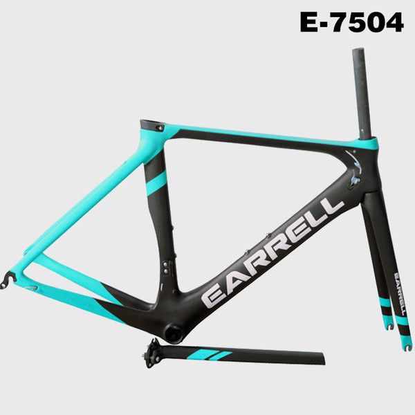 EARRELL OEM Full Carbon Road Bike Frame DI2 & Machinery Road Racing Bicycle Carbon Frameset BB86 free shipping