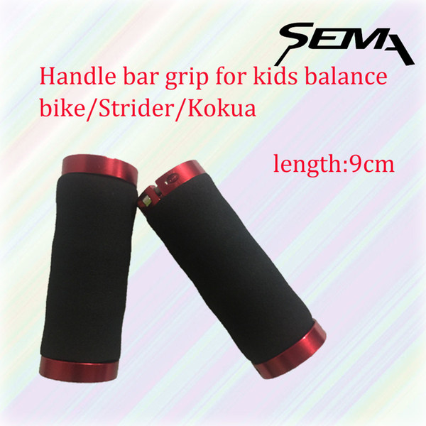 SEMA handlebar grip for child's balcance bike fasten handlebar sponge grip with different color black white gold blue red color high quality