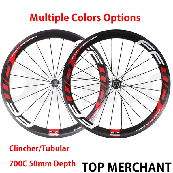 Basalt brake surface!!FFWD wheels F5R 50mm wheelset NOvatec hubs full carbon road bicycle bike wheels