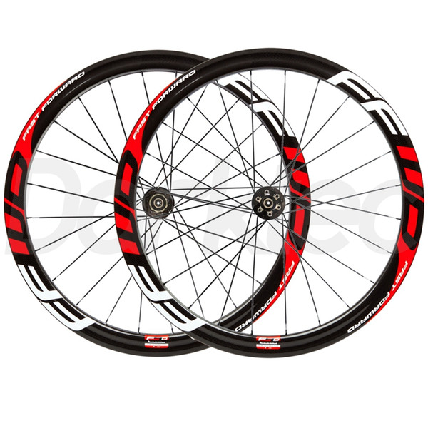 FFWD painting Carbon Disc 700C 50mm Clincher Carbon Wheelset Wheels Road Cyclocross Bike Bicycle Disc brake Hubs Wheels