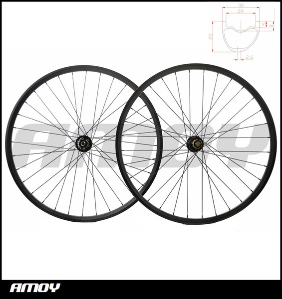 Super light full fiber mountain bike rims 791/792 hubs mtb bicycle 30mm wide wheelset MTB 29er carbon wheels