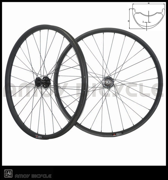 Hookless wheels 27.5er wheelset mtb bicycle wheels 650B Mountain Carbon wheels