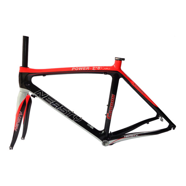 Christmas Price Reduction Red Label Frame Ride Equipment Accessories 48-56CM 12K Carbon Fiber Bicycle Road Frame NEASTY Brand Made in China