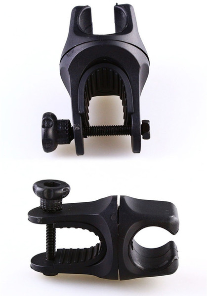 Bicycle Bike Flashlight Light Mount Clip Holder 360 Degree LED Torch Holder Bicycle Bike LED Flashing Light Clip Holder