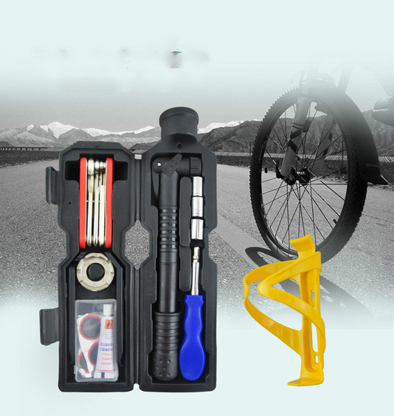 tool Outdoor bicycle kettle bottle toolbox mountain bike Outdoor tire repair tool