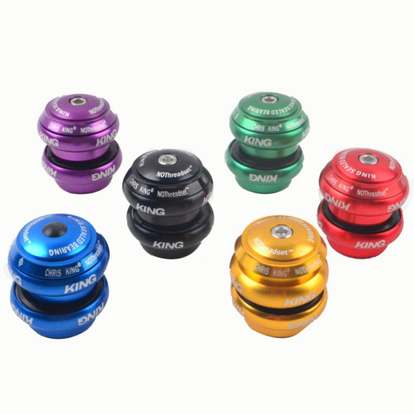 Headset KING CHRIS 34MM Bearing Headset / External Wrist Group / Road Bike Group Mountain Bicycle Washer 113g 7 Colors