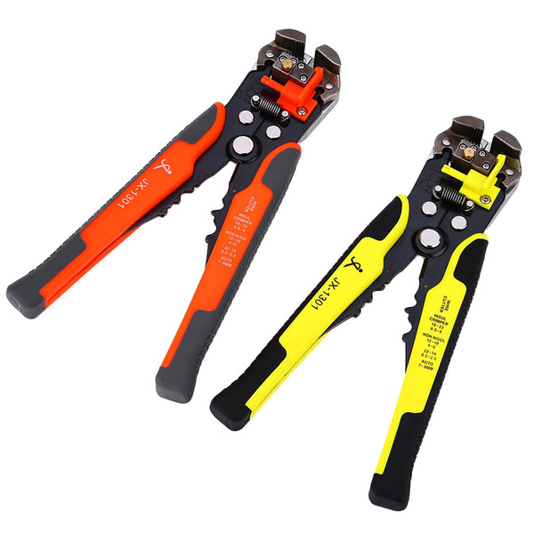 JX1301 Cable Wire Stripper Cutter Crimper Automatic Multifunctional TAB Terminal Crimping Stripping Plier Tools Hand Tool