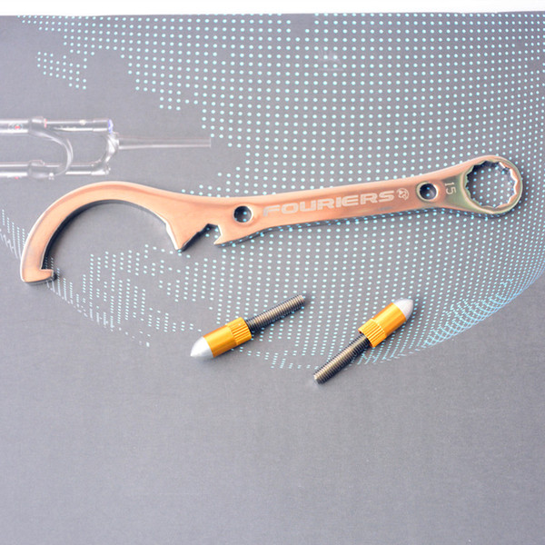 Bicycle Lock ring tool Hardened stainless steel bike tools 15mm nut / lockring