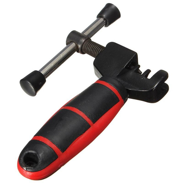 Red Handle Bicycle Repair Tools Durable Sturdy Pin Device Bike Steel Chain Breaker Splitter Cutter Remover Tool E1