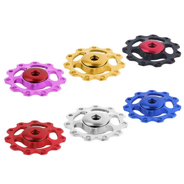 Mountain bike guide wheel rear guide wheel bearing anode CNC sprocket 11 Gear Guide Pulley