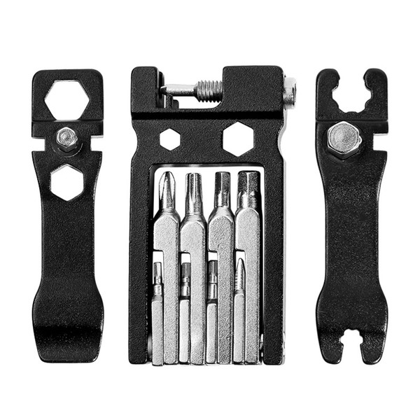 Bike Repair Tool Kit Portable Foldable 20-In1 Multi Bicycle Tool for Road Mountain Bicycles