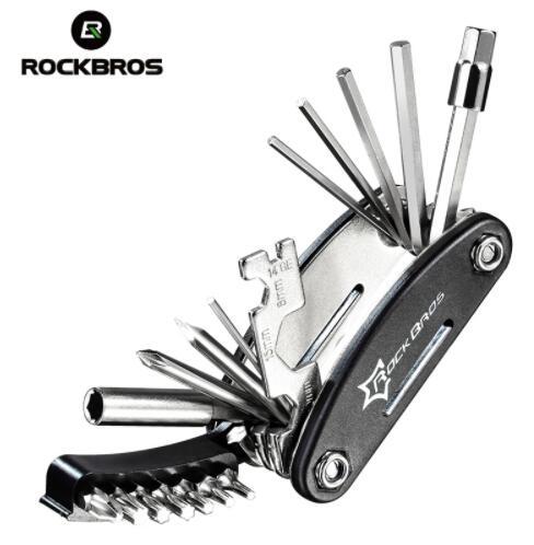 16 in 1 Bicycle Tools Sets Mountain Bike Bicycle Multi Repair Tool Kit Hex Spoke Wrench Mountain Cycle Screwdriver Tool