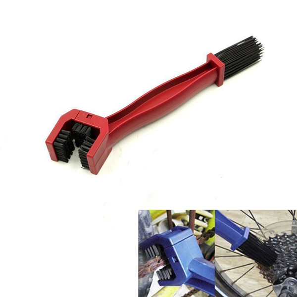 Bike brush Gear Chain Cleaner Washer Clean Scrub Brushes Rust Durt Motorcycle Cycling Cleaning Motorbike Van bicycle Autobike Tool