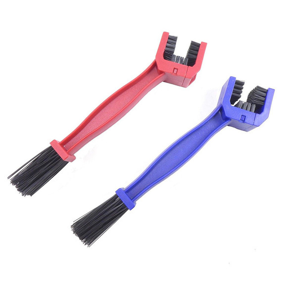 Hot Sale Bicycle Motorcycle Chain Maintenance Cleaning Brush Dual Brush Head Chain Cleaner Easy and simple