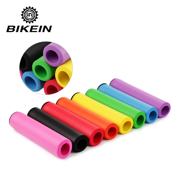 New Colour Sponge Handle Set for Mountain Bike Imported Silica Handle Bicycle Accessories Bicycle Handle Grip