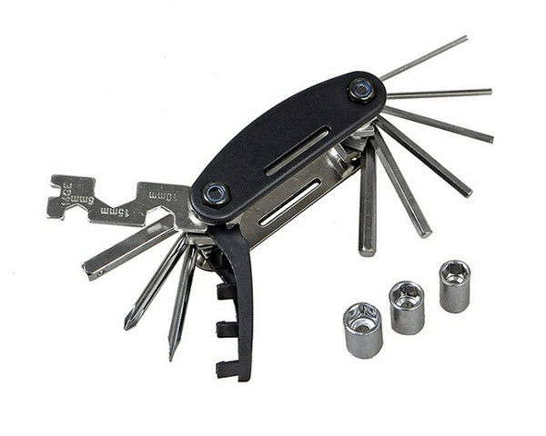 15 in 1 outain Bicycle Tools Sets Bike Bicycle Multi Repair Tool Kit Hex Spoke Wrench Mountain Cycling Screwdriver Tools