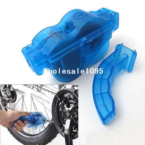 Cycling Bicycle Chain Cleaner Machine Brushes Scrubber Quick Clean Tool