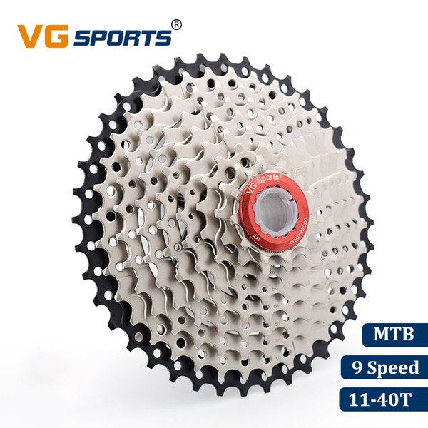 VG Sports Mountain Bike MTB 9 Speed Cassette 9 Velocidade Casette 9S 40T Bicycle Parts Freewheel Sprocket cdg xg 517g