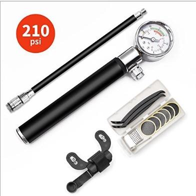 Mini portable bicycle tire repair tool small pump package combination glue-free tire repair pump free shipping