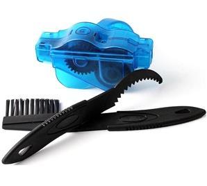 3pcs = 1 set Bicycle Chain Cleaner Cycling bike Machine Brushes Scrubber Wash Tool Kit bicycle chain cleaner Tool kits